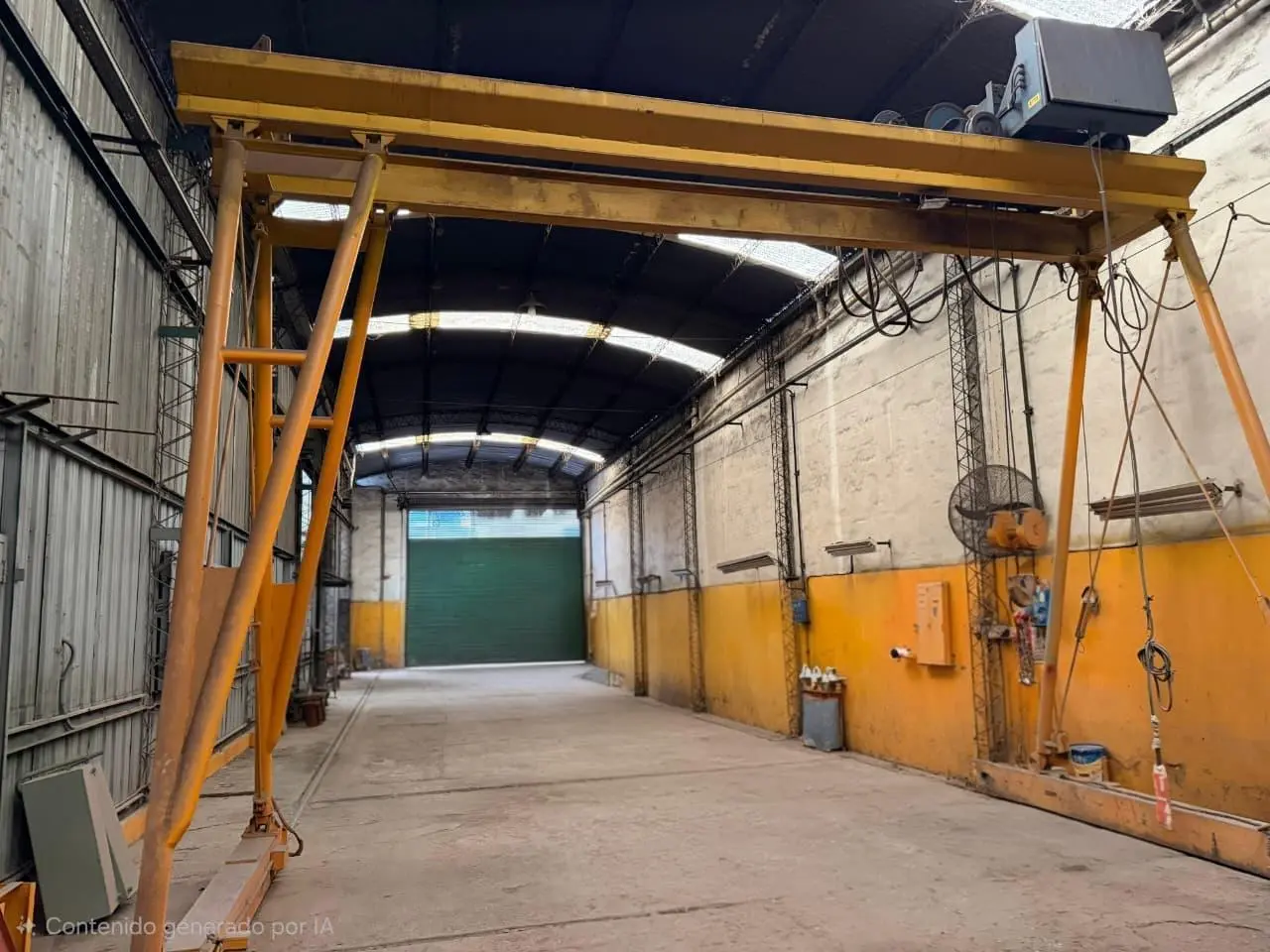 Galpón Industrial 2063 m² con 3 Puentes Grúa, Horno Metalúrgico y Montacargas.- Tablada 8