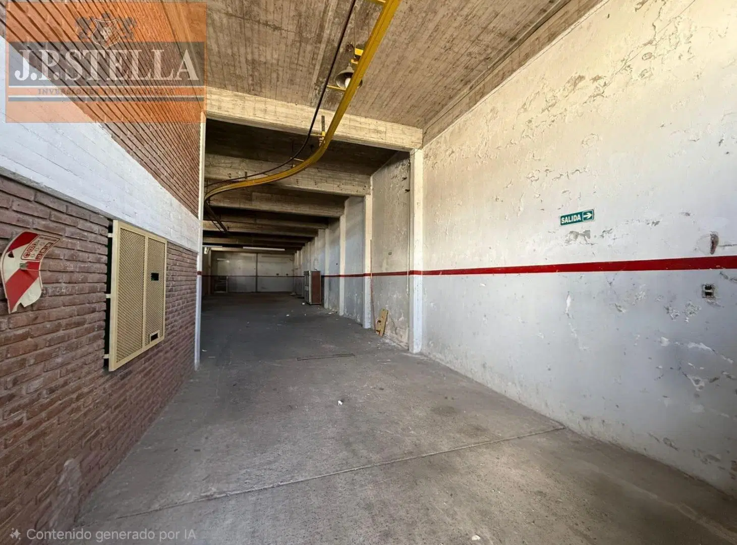 Galpón Industrial de Losa 356 m² c/ Oficina y baño - Tablada 4