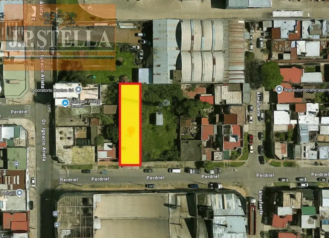 Galpón Industrial de Losa 356 m² c/ Oficina y baño - Tablada 3