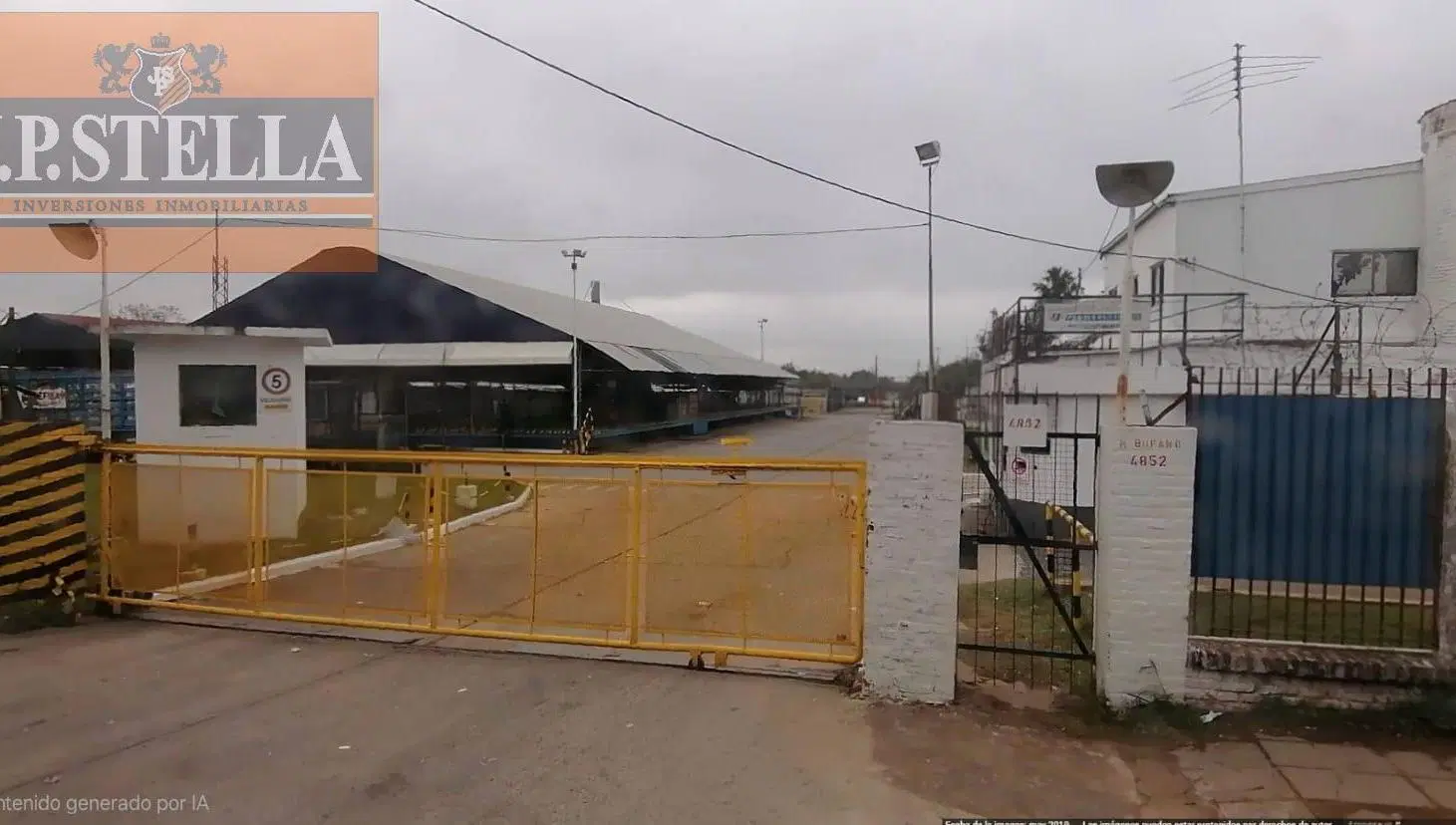 Fracción Industrial 37.000 m² con 3.439 m² de Mejoras - 110 m de frente s/ avenida - Tablada 5