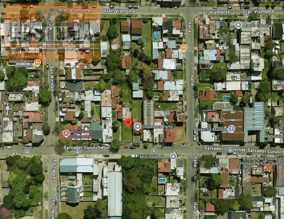 Lote 446 m² (8,66 m x  51,56 m) - Apto desarrollo Inmobiliario - Castelar 5