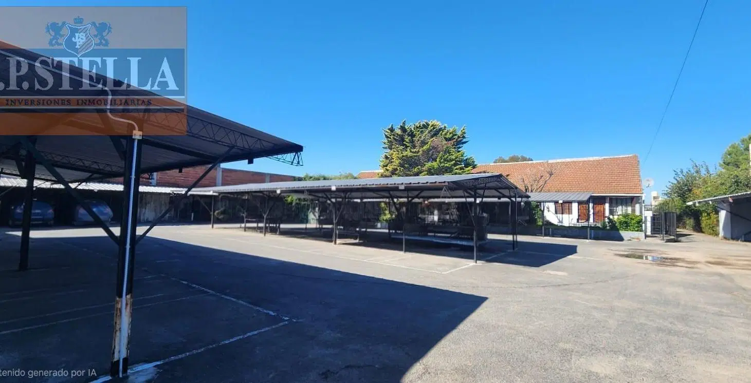 Lote 1800 m² Interno c/210 m² Edificados (Dpto u Oficina) 63 cocheras semi cubiertas - San Justo 5