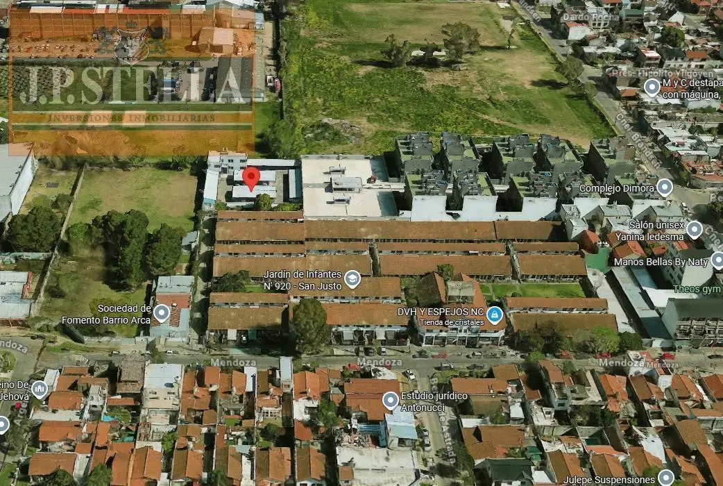Lote 1800 m² Interno c/210 m² Edificados (Dpto u Oficina) 63 cocheras semi cubiertas - San Justo 2