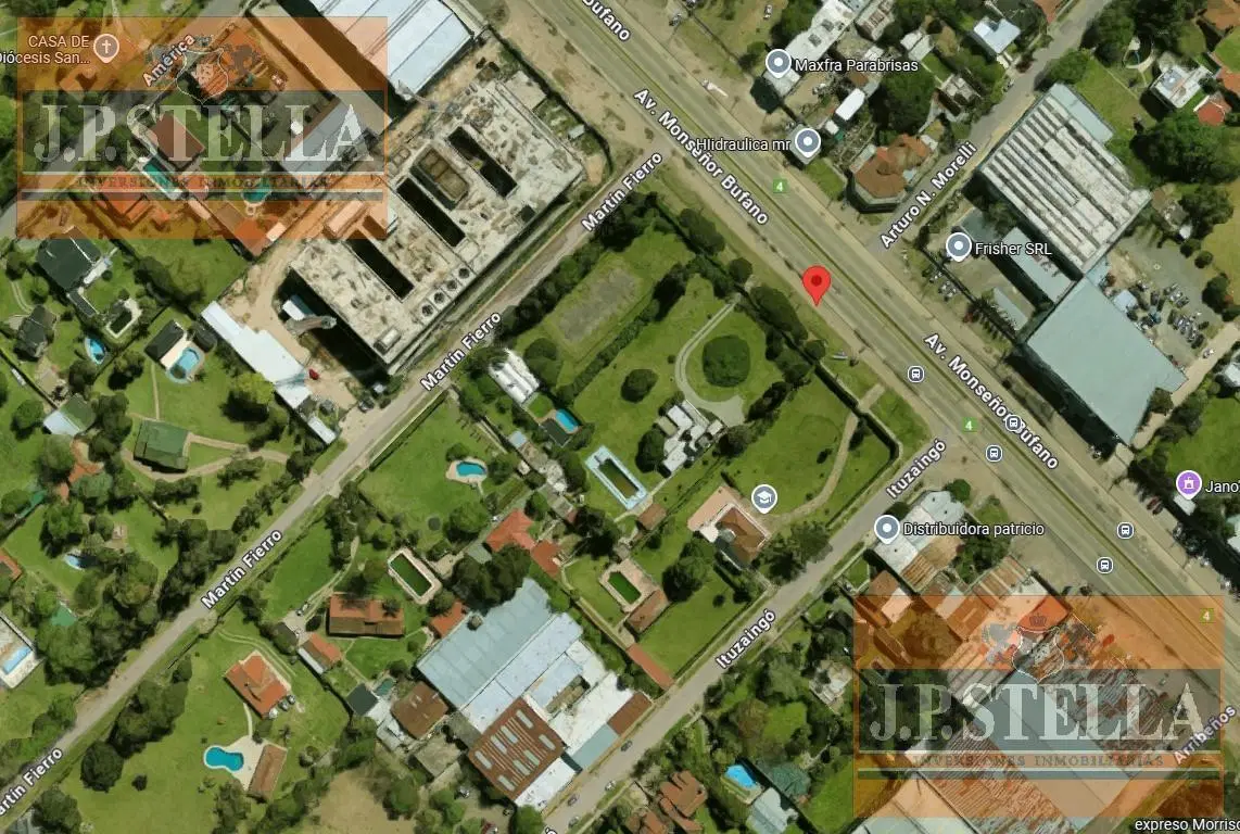Fracción Comercial 3450 m² c/ mejoras - 39 m de frente s/ Avenida - Villa Luzuriaga 2