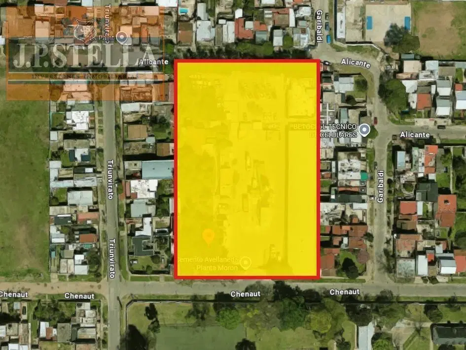 Galpón 1723 m² s/ Fracción 8.122 m² Frente a 2 calles - Villa Luzuriaga 2