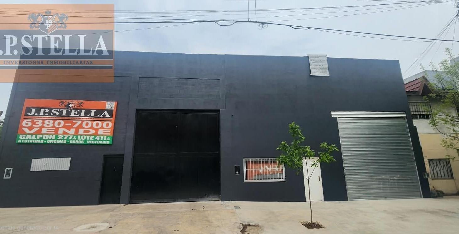 Foto de Galpón Industrial a Estrenar 200 m² Edif. - Oficina, baño y Patio, imagen 2