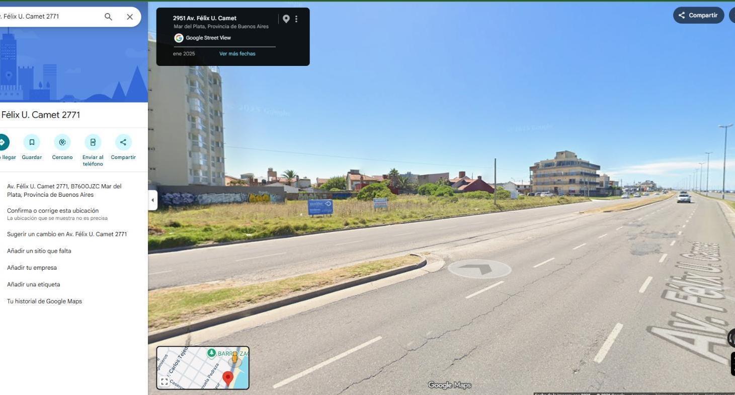 Foto de Lote para desarrollo Frente al Mar Zona Norte Estrada a Camet, imagen 2