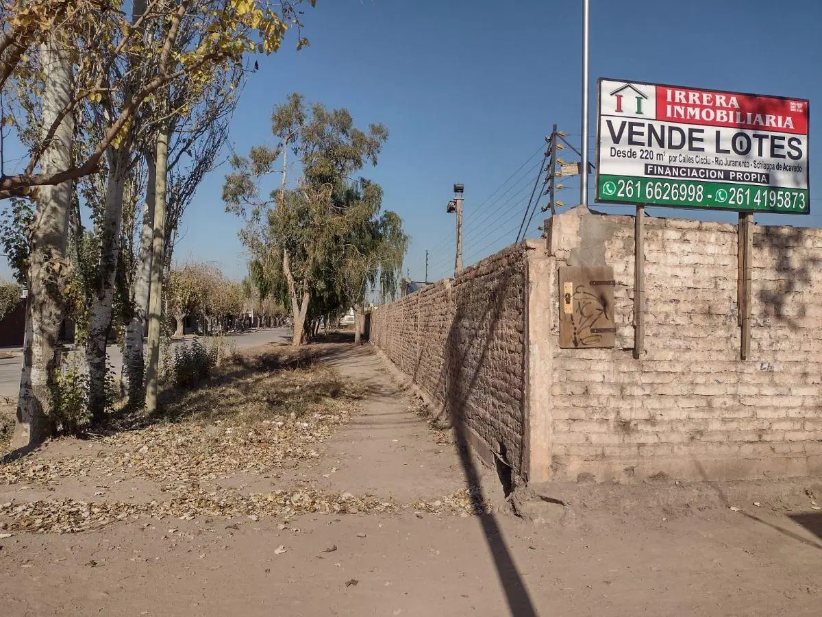 VENDE 2 LOTES!! Rodeo de la Cruz, Guaymallen. 1
