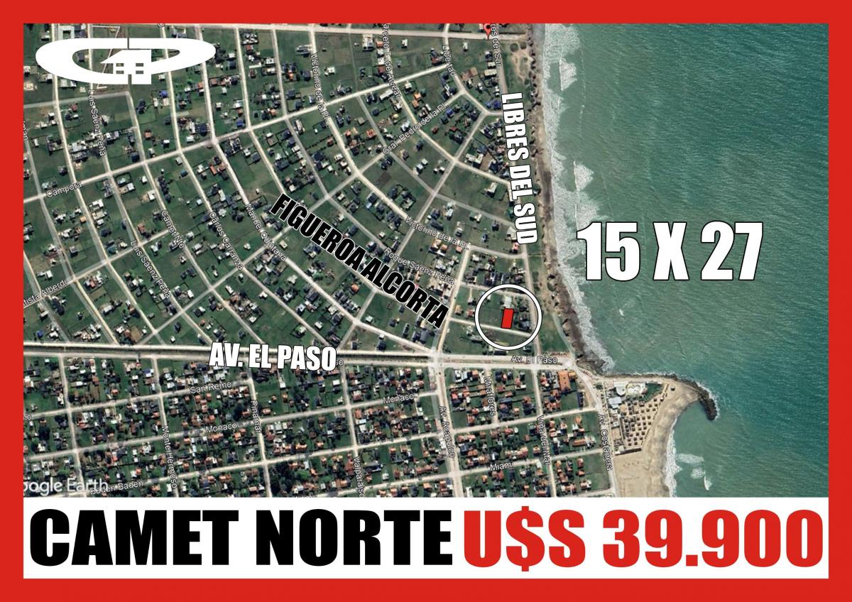 Lote en Camet Norte a m del Mar. Calle Alcorta 4