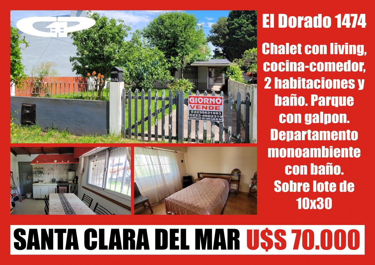 Chalet en Santa Clara del Mar. Calle El Dorado 2