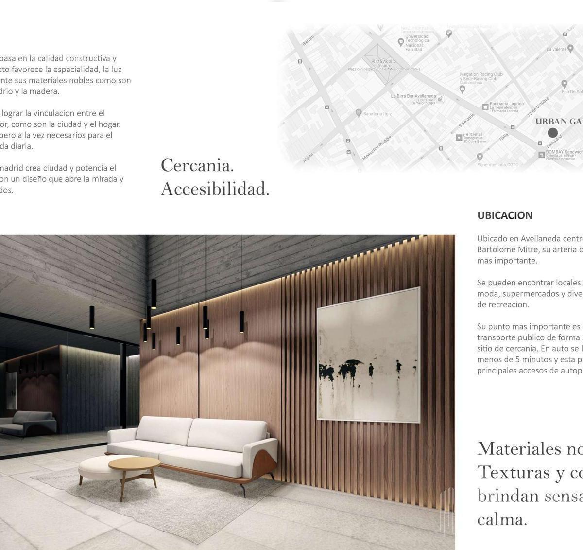Venta Departamento 2 Ambientes en Lamadrid 40 5