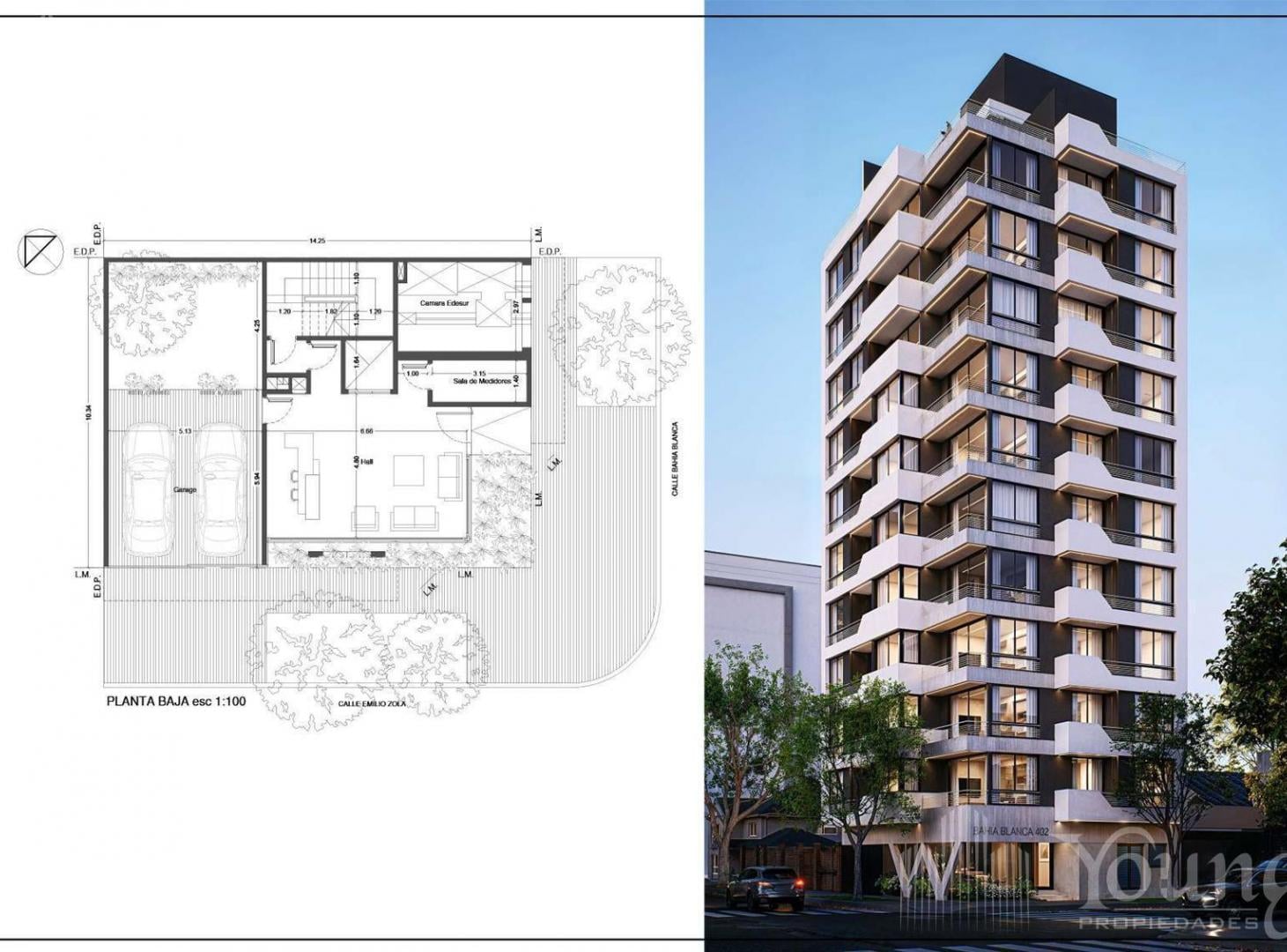 Pent-house de tres ambientes en nuevo proyecto Centro de Wilde