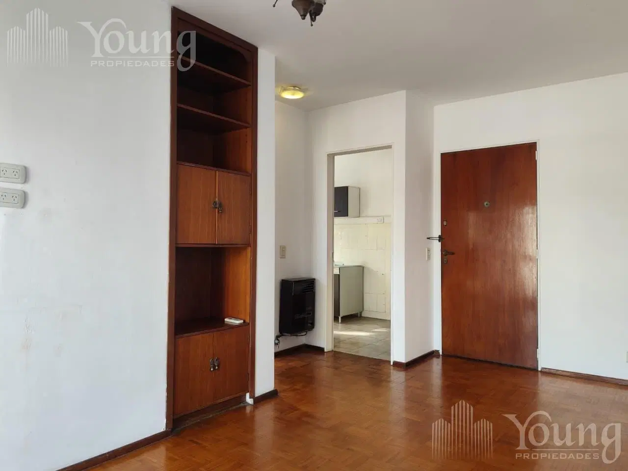Departamento dos ambientes apto profesional en alquiler centro de Wilde 5