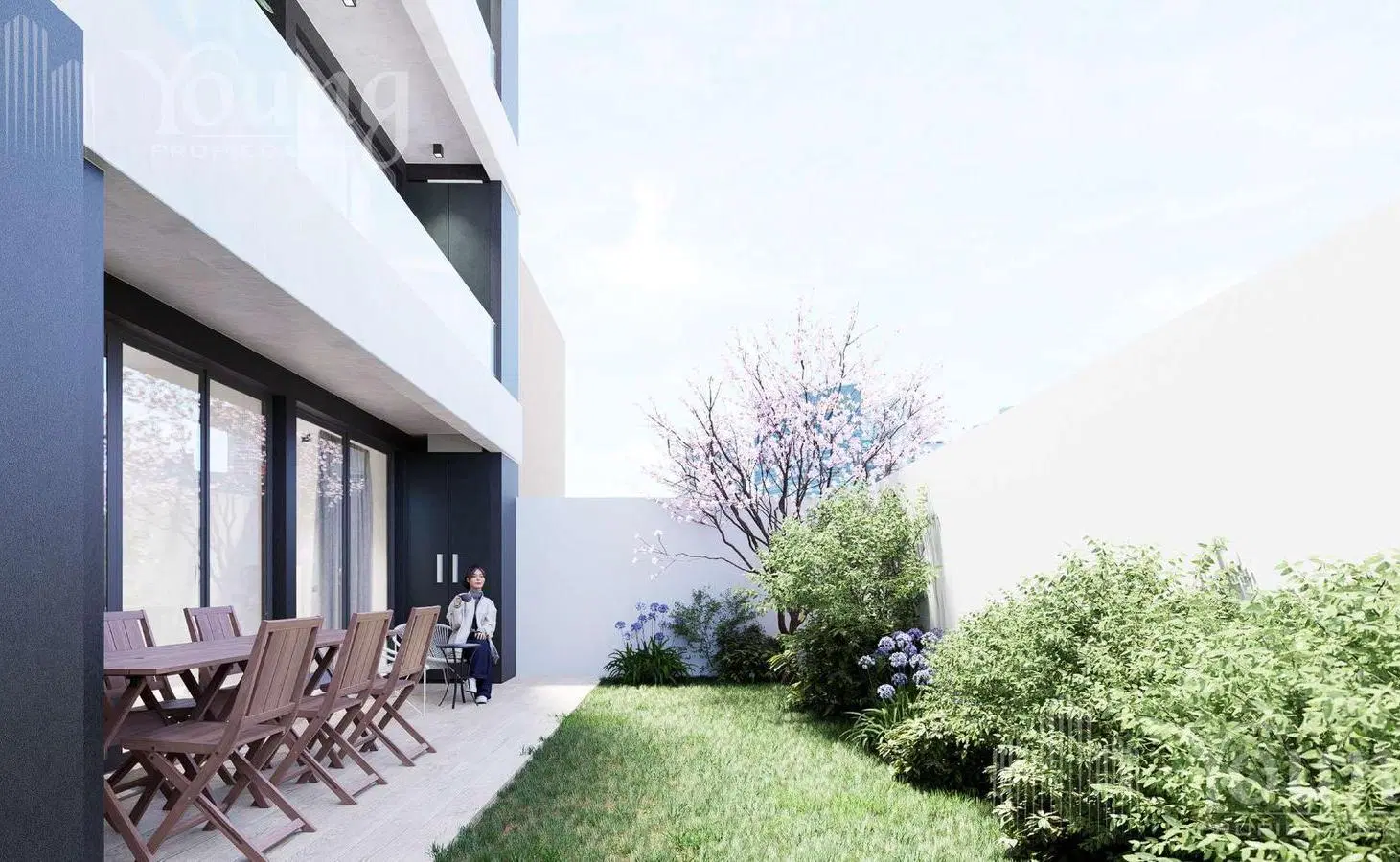 Departamento 4 ambientes con patio en pozo LOTES 3M13-14 5