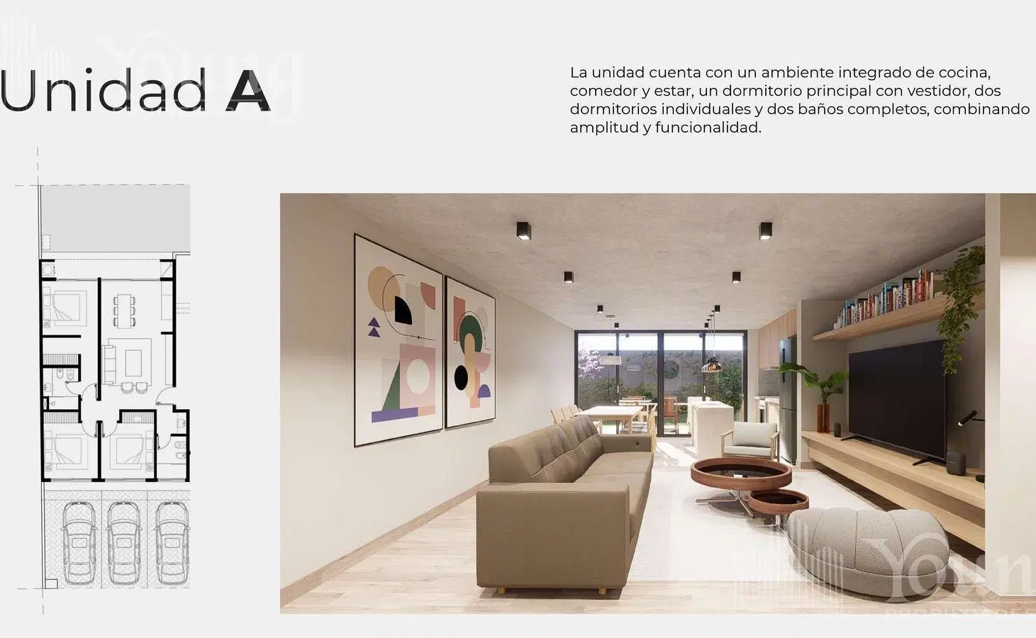 Departamento 4 ambientes con patio en pozo LOTES 3M13-14 3