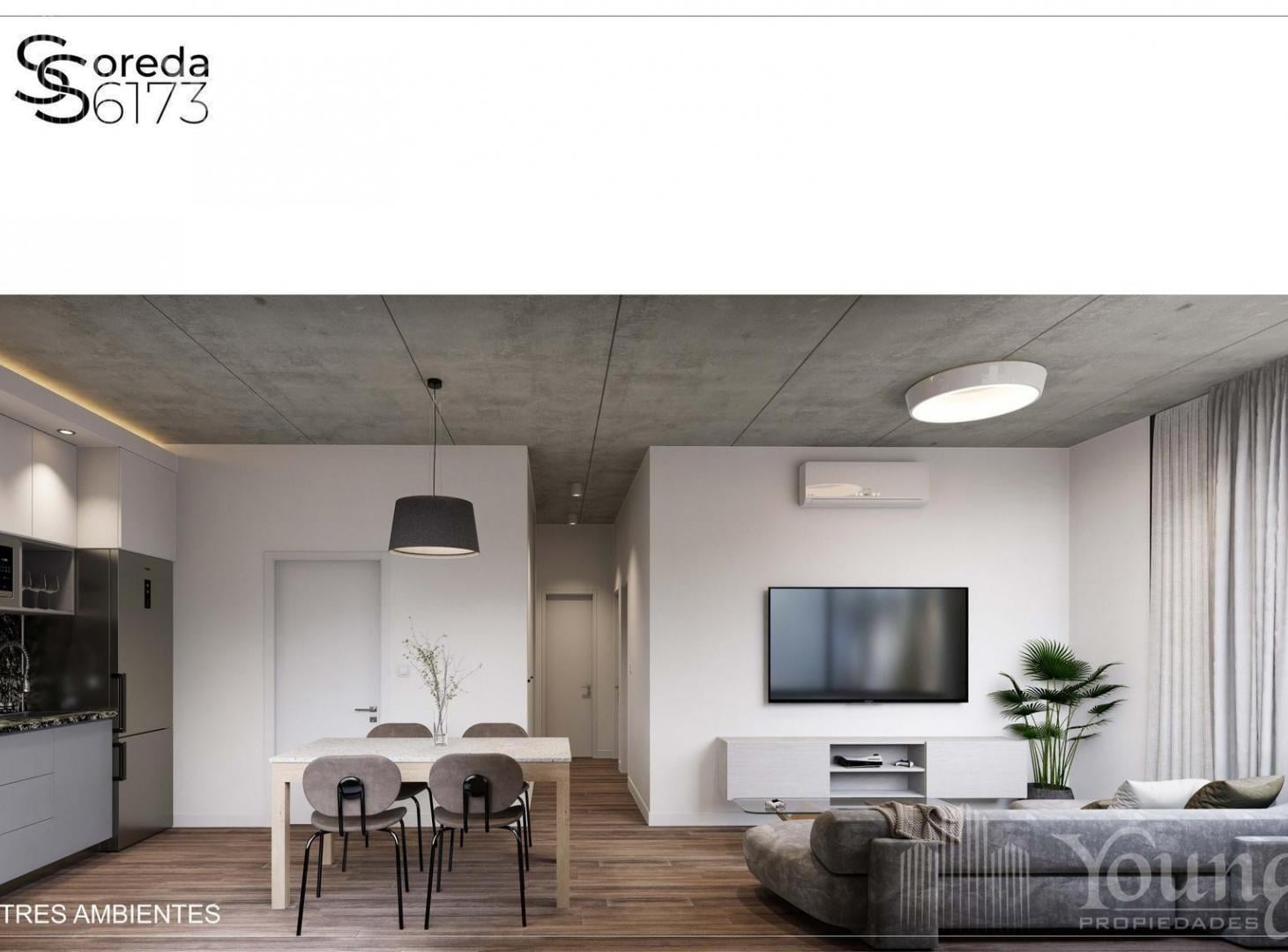 Foto de Departamento 3 ambientes con cochera y terraza propia en venta centro, imagen 5