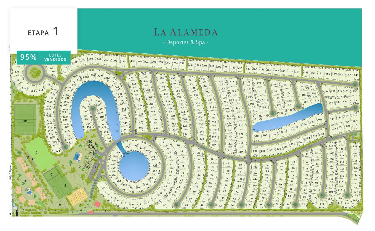EXCELENTE LOTE EN ALAMEDA