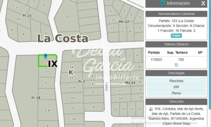 Terreno en Mar De Ajo Barrio Nuevo 2