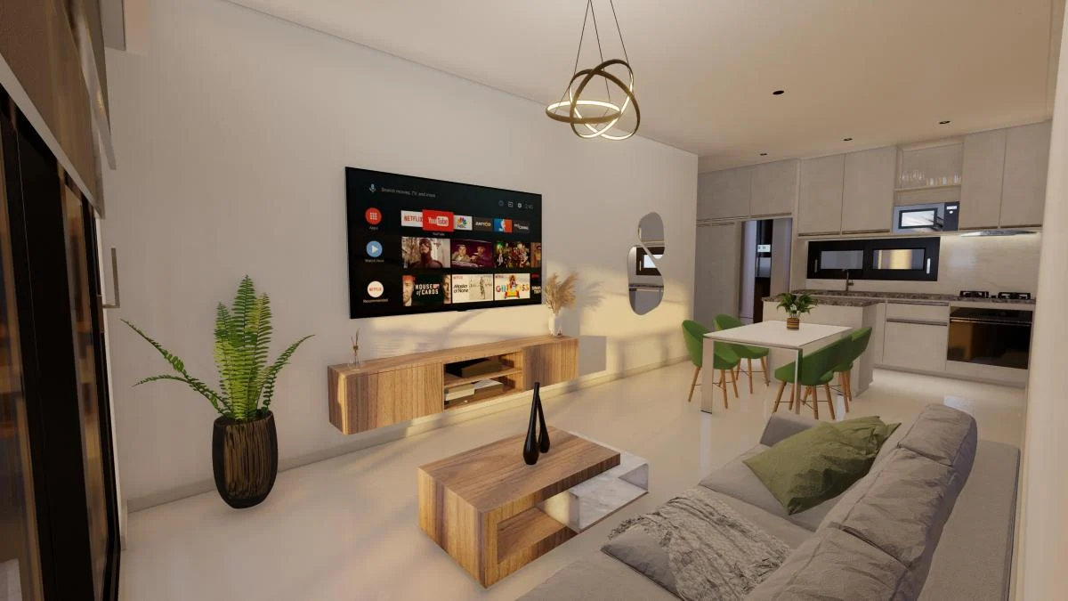 Departamento 3 ambientes con amenities y balcón en pozo, Bernal Centro