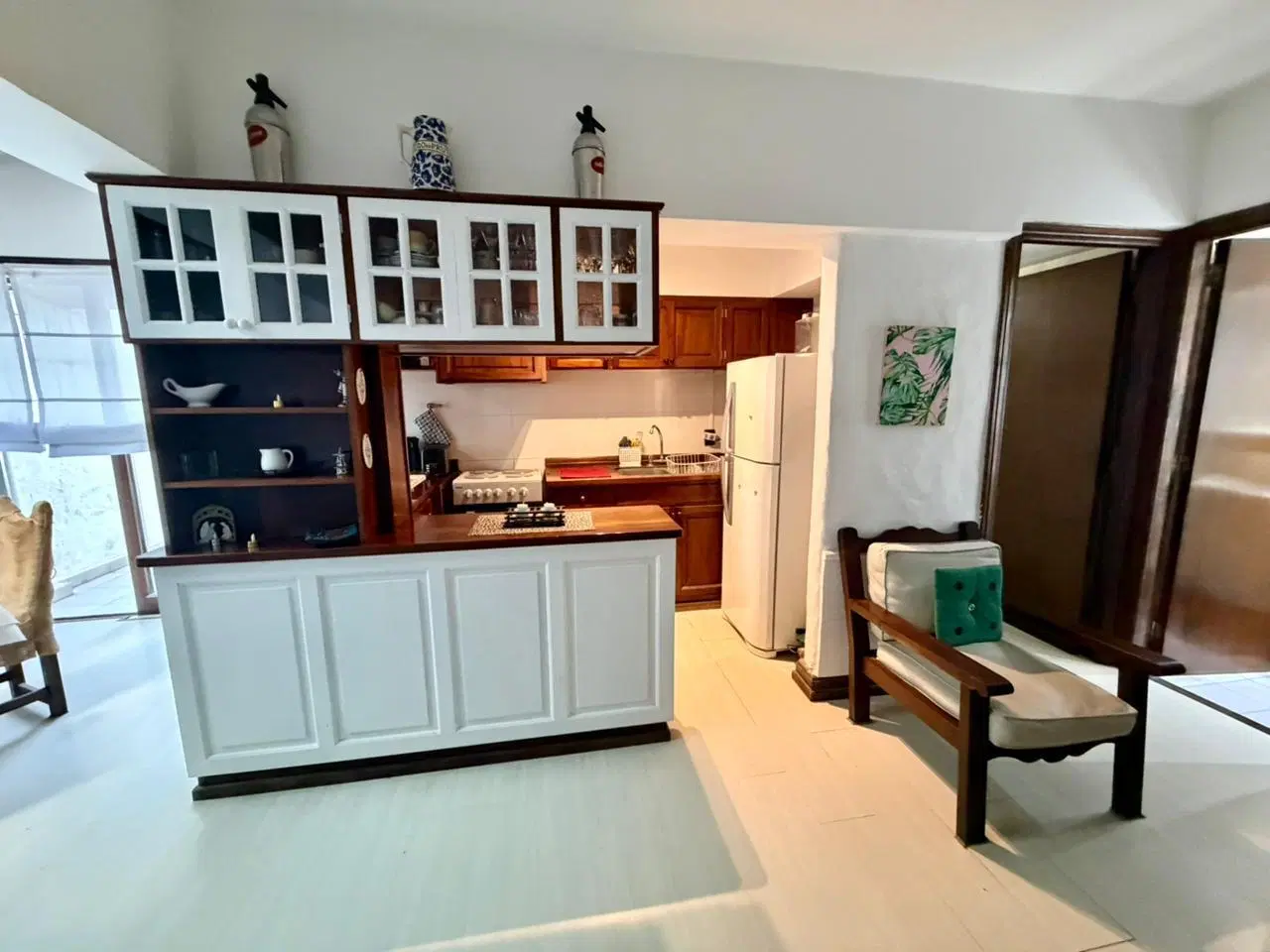 Departamento 3 ambientes con patio y cochera. Alquiler. Playa Grande 5