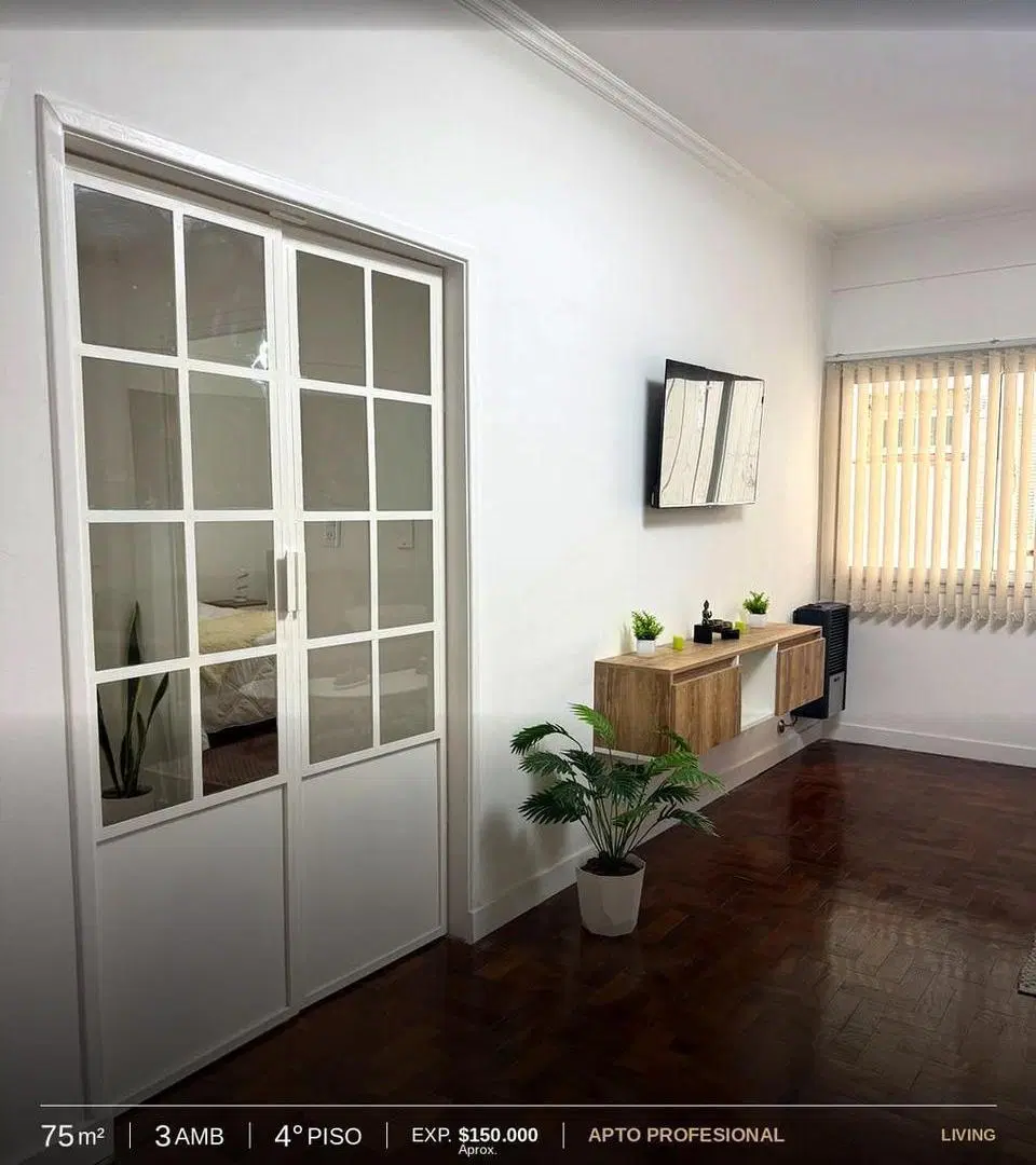 Departamento tres ambientes. Lateral. Santiago del Estero. Venta. 2