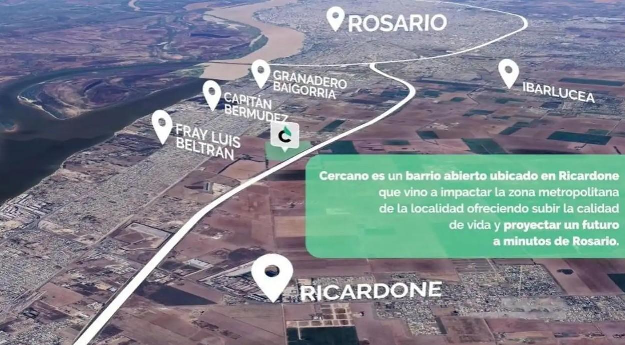 Foto de Terreno en barrio cercano - localidad de Ricardone, imagen 3