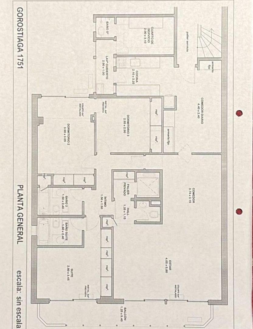 Las Cañitas Premium: 4 Ambientes con Palier Privado. Piso 6 . Con cochera y Excelente Luminosidad