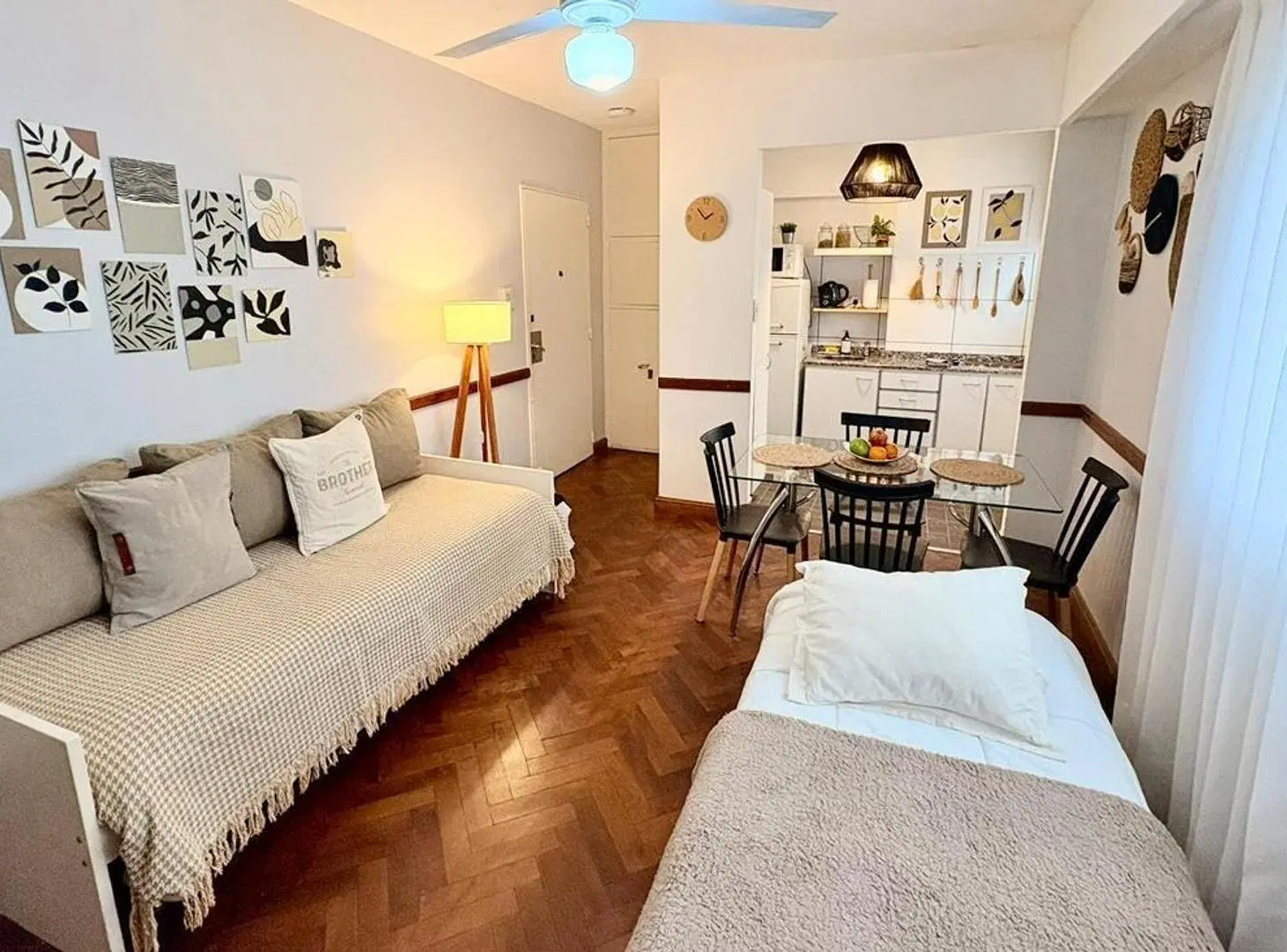 Departamento de 2 ambientes - Centro 3
