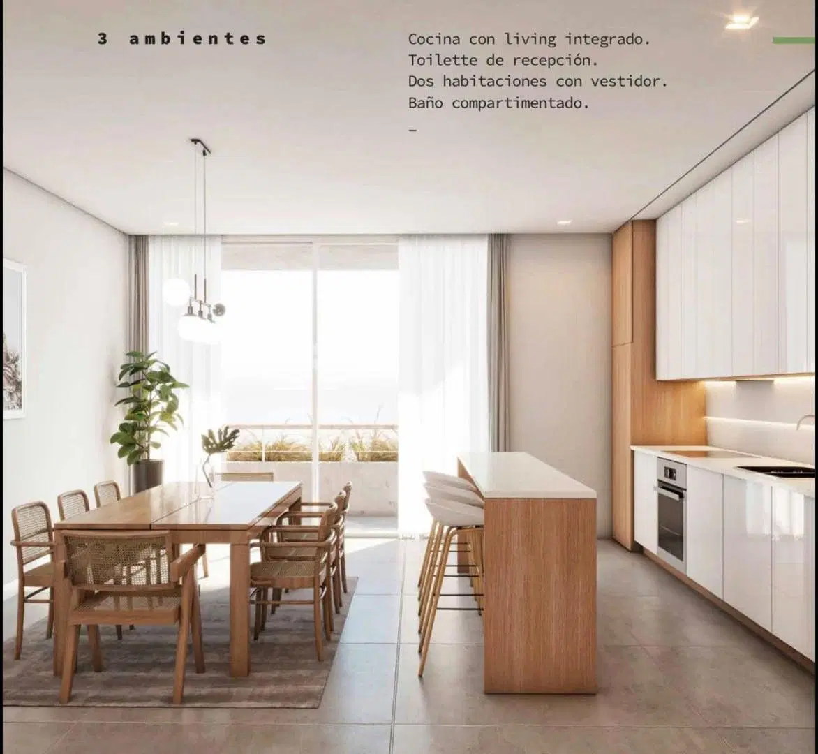 Departamento de 3 ambientes 113 mtrs2-Paseo Aldrey- Oportunidad- Inversores 3