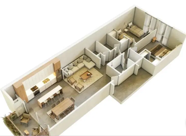 Departamento de 3 ambientes 113 mtrs2-Paseo Aldrey- Oportunidad- Inversores 2