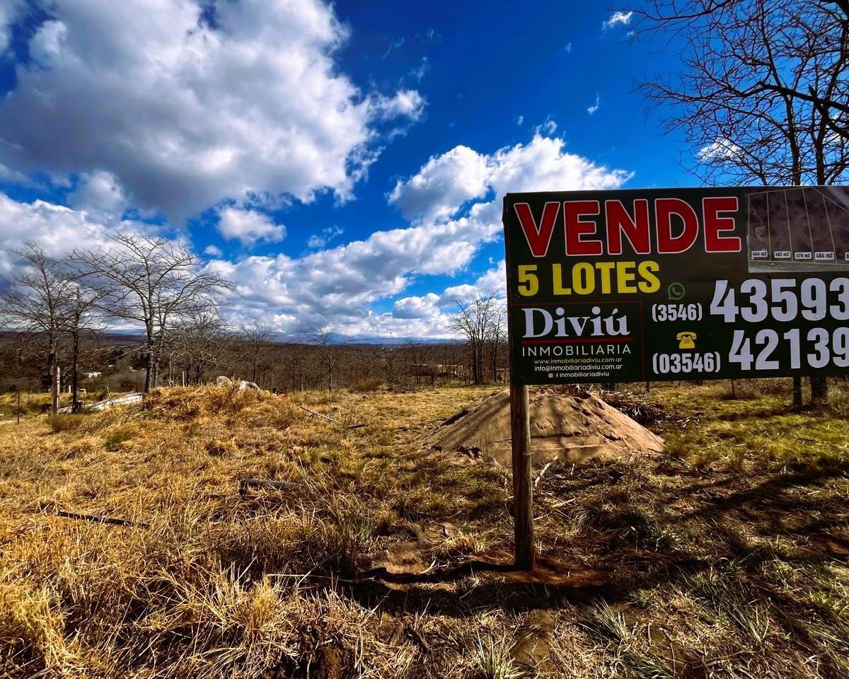 Venta de 3 Lotes. Imponente Vista a Las Sierras. B° Nahuascat. Calamuchita. 5