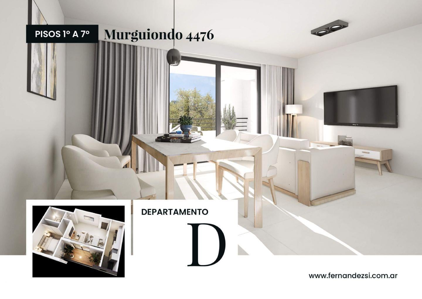 Foto de Departamento 2 Ambientes 57 M2 con Balcón Aterrazado., imagen 3