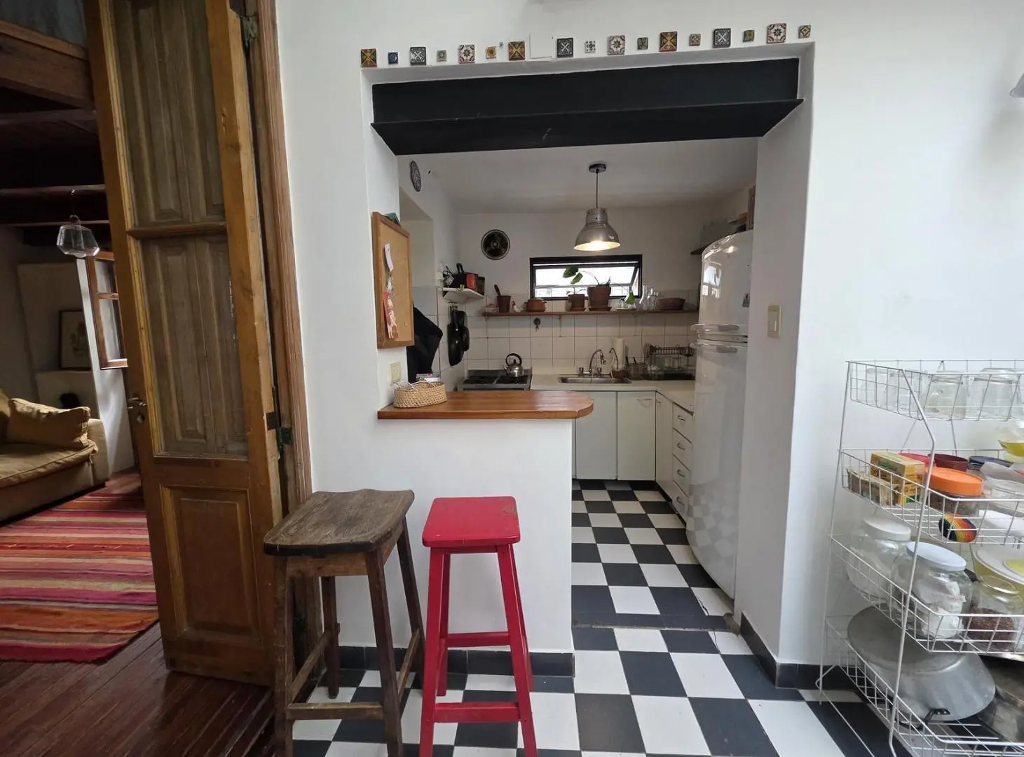 Departamento en Palermo de 2 ambientes amoblados con lavarropas y terraza propia 2