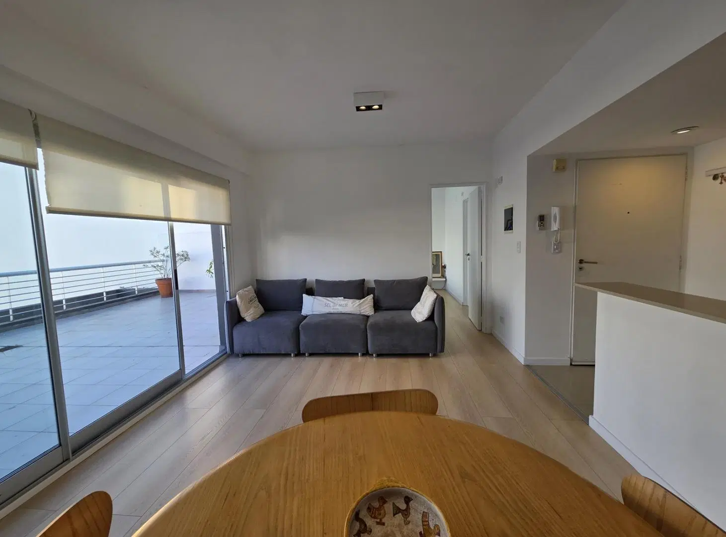 Departamento en Palermo de 2 ambientes modernos con terraza propia y lavarropas 4