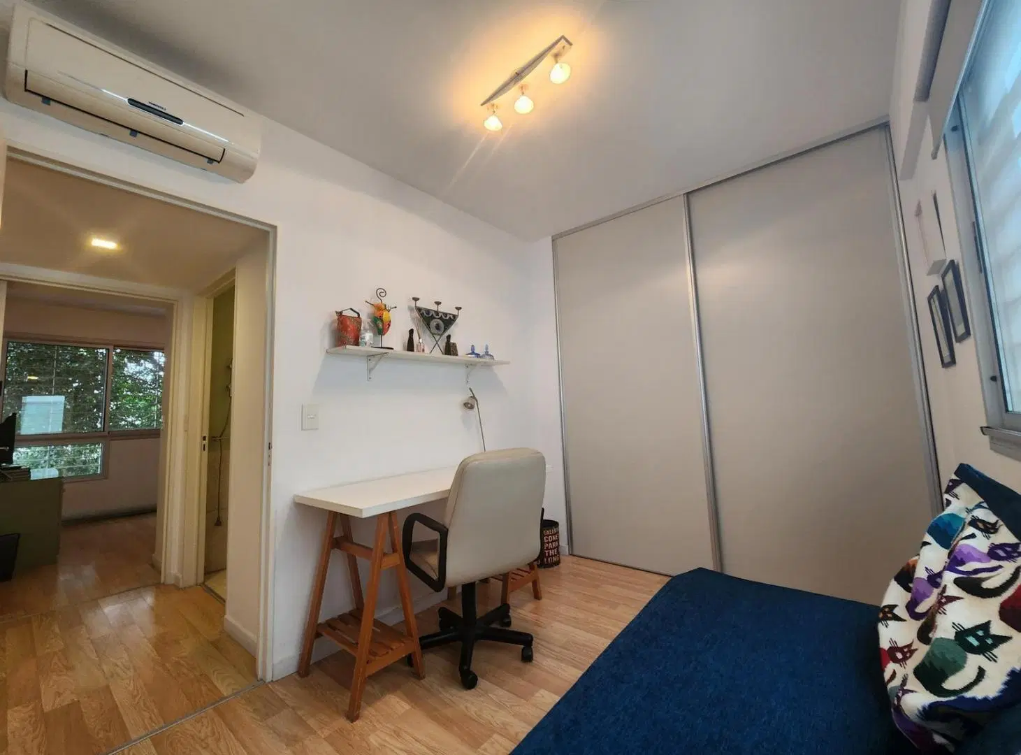 Precio paquete! 2 dormitorios con balcon y lavarropas en alquiler amoblado 3