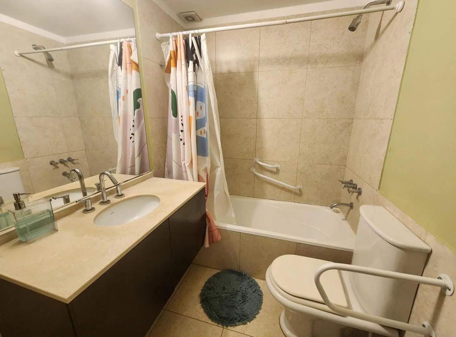 Precio paquete! 2 dormitorios con balcon y lavarropas en alquiler amoblado 5