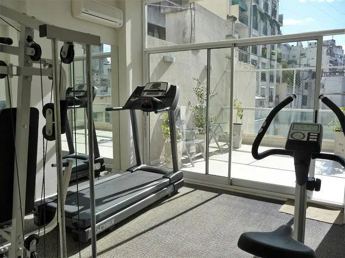 Precio paquete -Departamento monoambiente en Recoleta con balcón y amenities en alquiler temporario 4