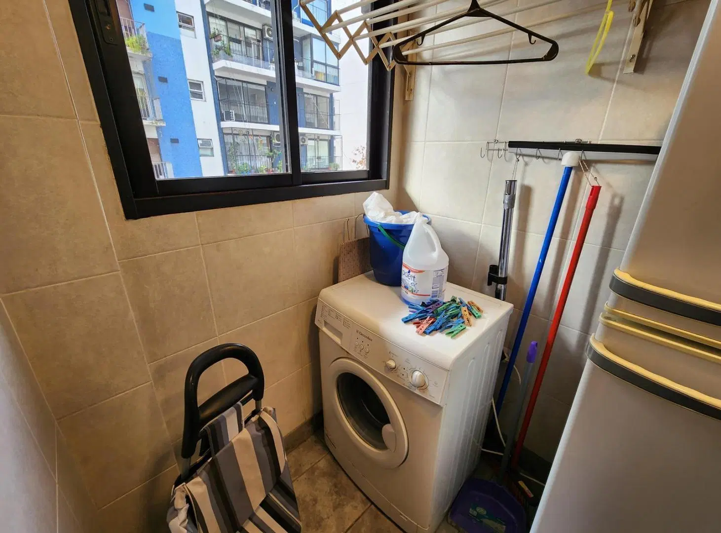 Precio paquete! Departamento 2 ambientes amoblados con balcon y lavarropas en Recoleta 4