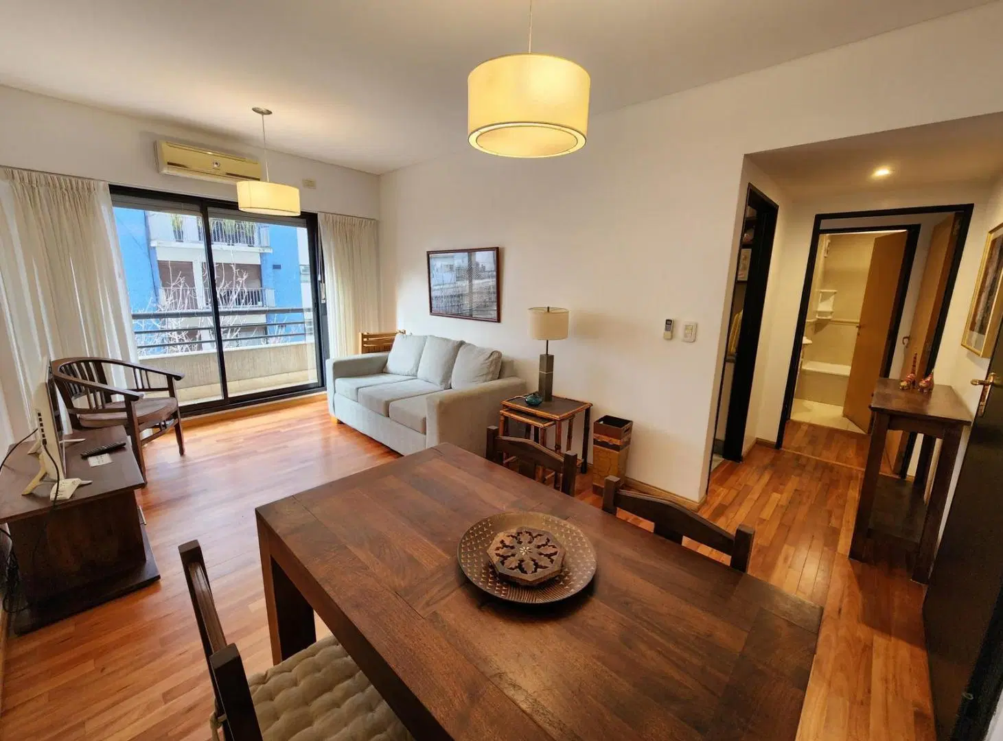 Precio paquete! Departamento 2 ambientes amoblados con balcon y lavarropas en Recoleta 5