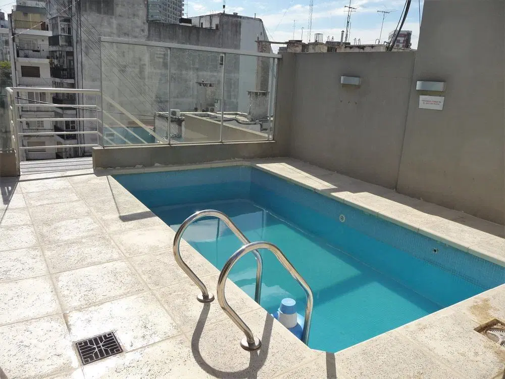 Precio paquete -Departamento monoambiente en Recoleta con balcón y amenities en alquiler temporario 2