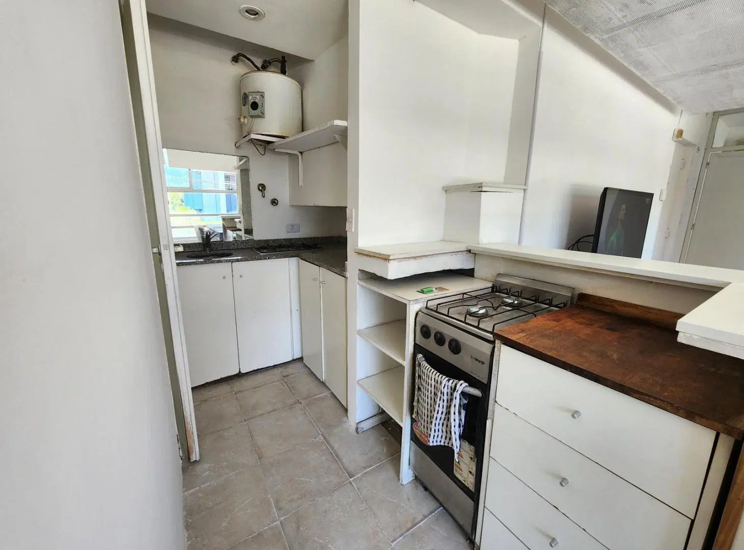 Departamento en Nuñez 2 ambientes amoblados con lavarropas 2