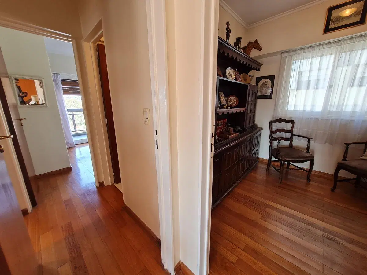 Departamento 4 ambientes amoblado con balcon en alquiler - Nuñez 1