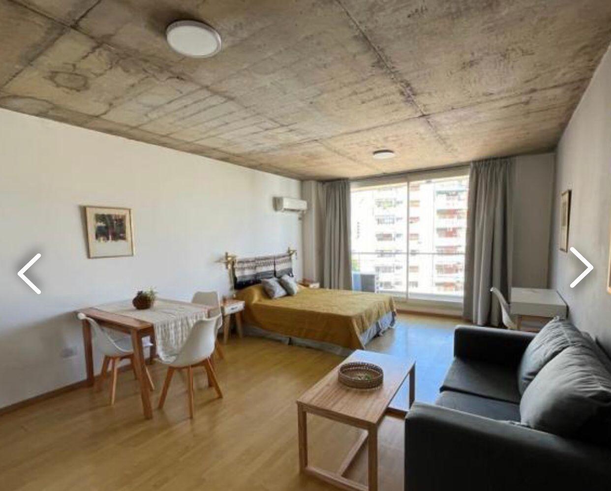 Foto de Departamento monoambiente amoblado con balcón, parrilla, pileta y, imagen 4