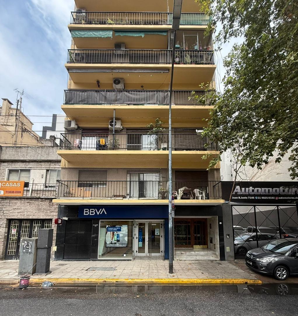 2 Ambientes Contrafrente Super Luminoso C/balcon cerrado