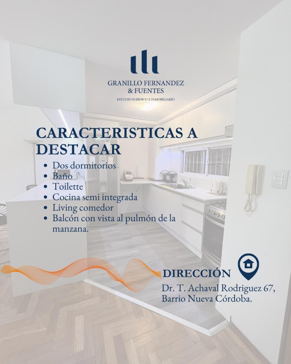 Depto de 2 Dorm., 2 Baños y Balcón. Corazón de Nueva Córdoba. Excelente Ubicación 5