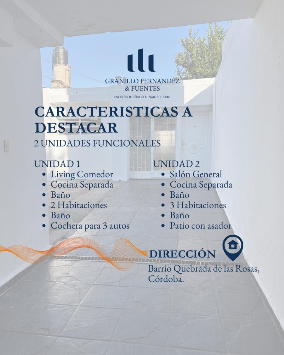 Oportunidad de Inversión. Casa de 5 Dorm. en Venta. Barrio Quebrada de Las Rosas 4