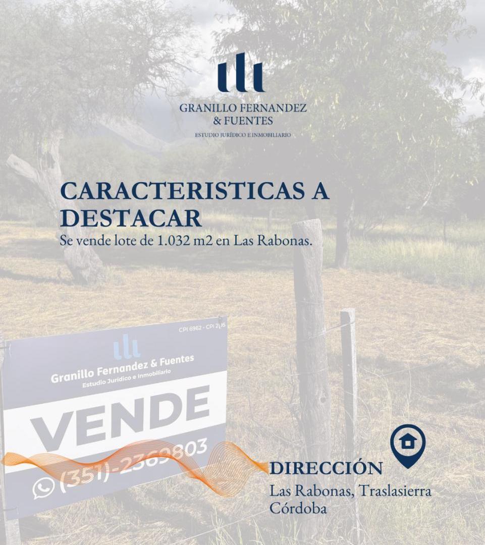 Foto de Terreno en venta en Las Rabonas, Valle Traslasierra, imagen 2