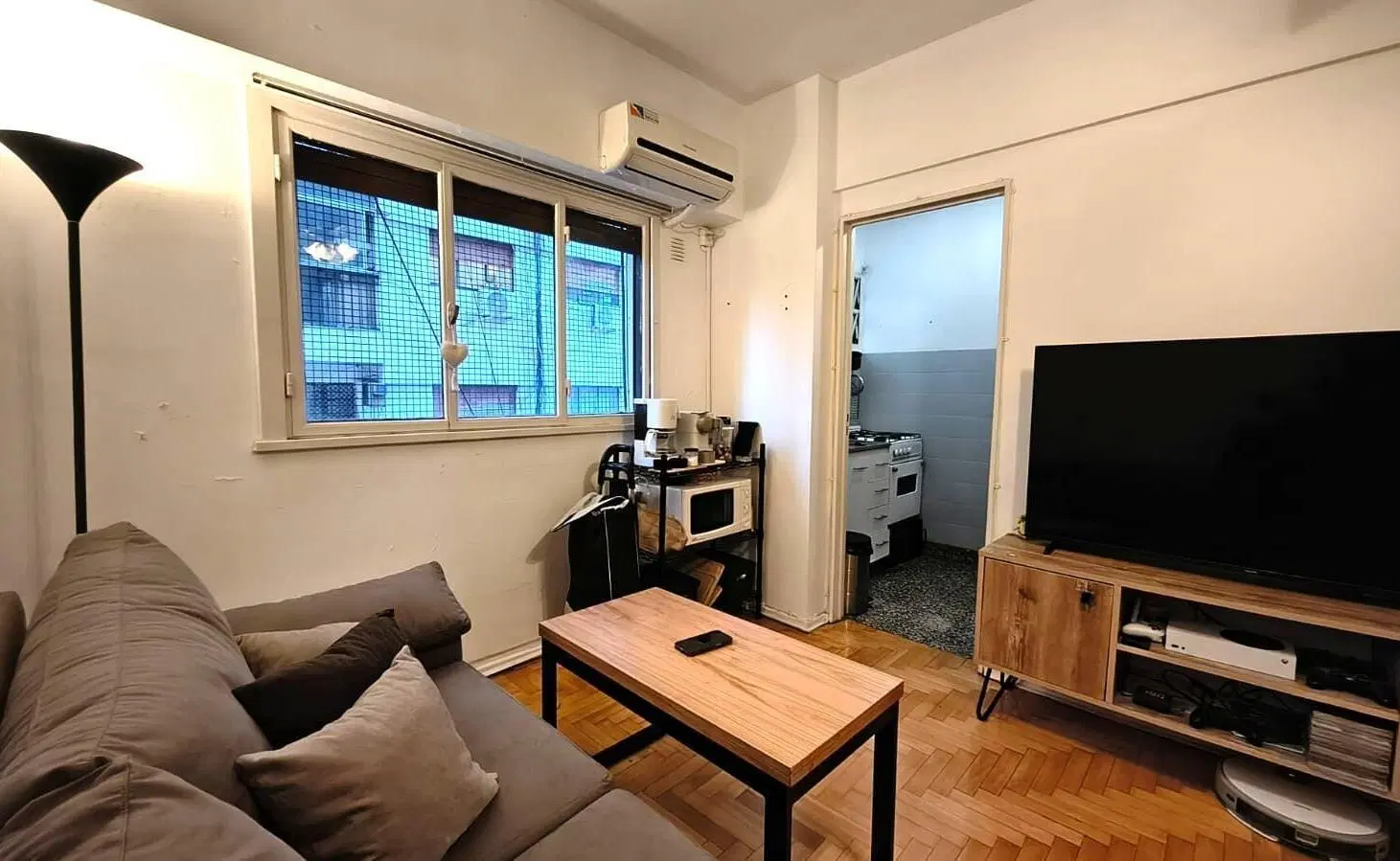 ALQUILER 2 Ambientes 5° piso f/Plaza Luminoso COLEGIALES 3