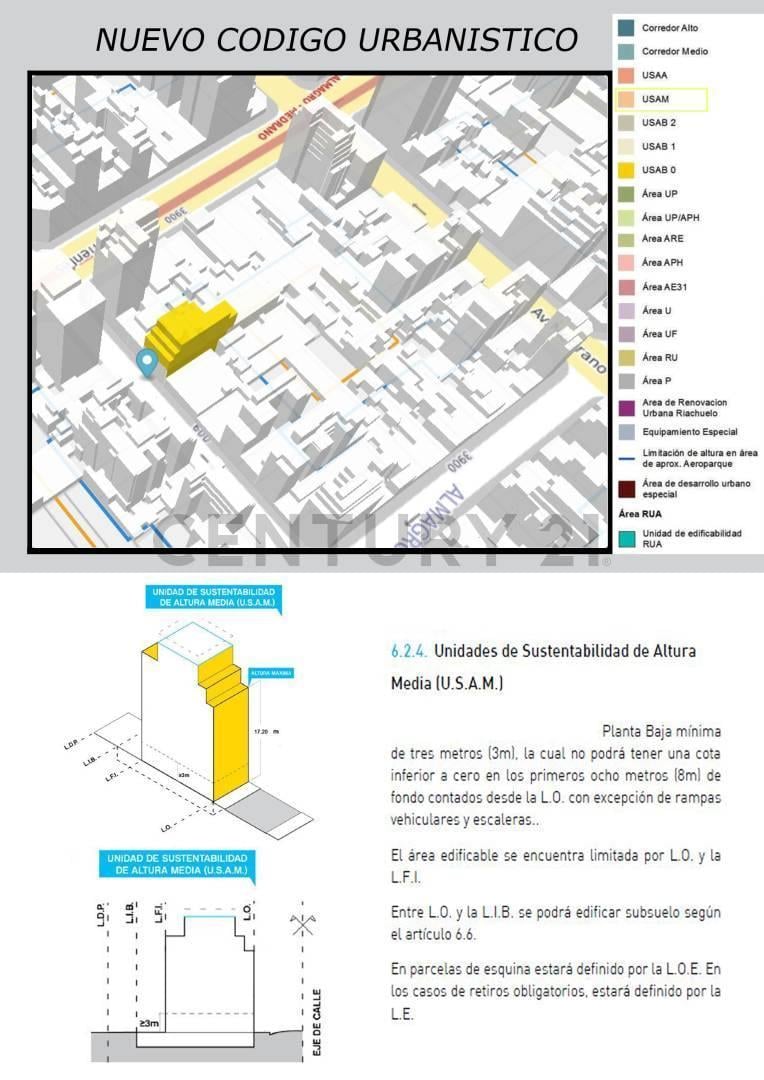 Foto de Venta Lote Almagro 12,10 x 54,30 Salguero casi Corrientes, imagen 2