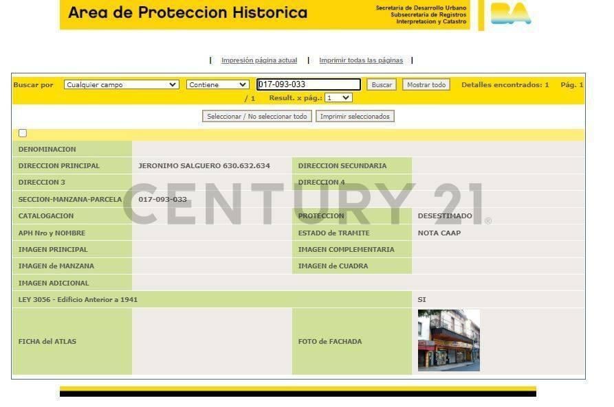 Foto de Venta Lote Almagro 12,10 x 54,30 Salguero casi Corrientes, imagen 3